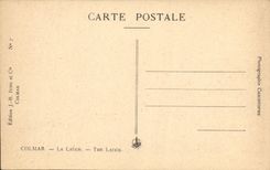 POSTAL Colmar de la VENDIMIA el lauch