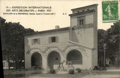 CPA Exposition Internationale des Arts Decoratifs Paris Pavillon de Provence 