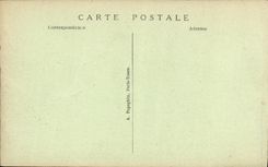 Feria de París de la POSTAL de la VENDIMIA del bacará decorativo de Christofle de la casa de los artes