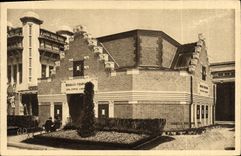 CPA Paris Exposition des Arts Decoratifs Pavillon des tissus et des etoffes d'ameublement de Roubaix et de Tourcoing 