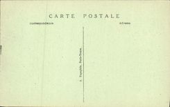 Feria de París de la POSTAL de la VENDIMIA de los artes decorativos 1925 el mesón francés del campesino de la casa de vivienda de la clase media de la aldea