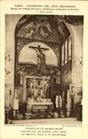 VINTAGE POSTCARD Paris Fair of Decorative Arts 1925 Church of the French village Vault of the Sacring Heart