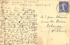 VINTAGE POSTCARD Lyon View of the Bridges on the Saone