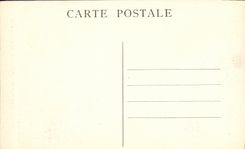 VINTAGE POSTCARD Interior Lyon of the Basilica of NR D of Fourviere Seen of the entry