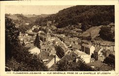 VINTAGE POSTCARD Plombieres les Bains View Taken Vault St Joseph