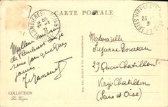 VINTAGE POSTCARD Plombieres les Bains View Taken Vault St Joseph