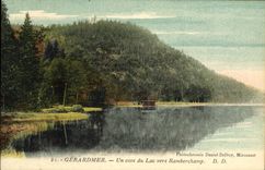 VINTAGE POSTCARD Gerardmer a Corner Lake Towards Ramberchamp