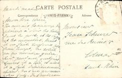 Raphael santo de la POSTAL de la VENDIMIA el embarcadero y los barcos portuarios