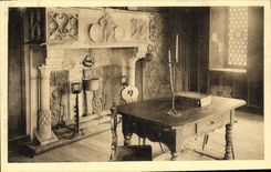 CPA Musee des Unterlinden a Colmar Chambre gothique 