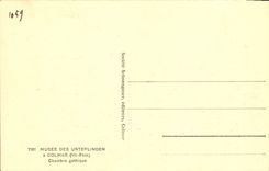 CPA Musee des Unterlinden a Colmar Chambre gothique 