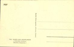 CPA Musee des Unterlinden a Colmar Chambre alsacienne I