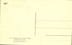 CPA Musee des Unterlinden a Colmar Chambre alsacinne II