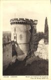VINTAGE POSTCARD Chinon Ruins of the Castle of Coudray