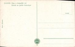 VINTAGE POSTCARD Zagreb