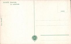 VINTAGE POSTCARD Zagreb Katedrala