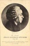 VINTAGE POSTCARD Jean George Stuber Pasteur