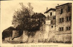 CPA Hendaye Maison De Pierre Lots Et remparts camino