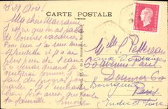VINTAGE POSTCARD Hendaye Stone-built house Batches And walls camino