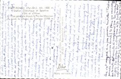 La POSTAL de la VENDIMIA hace el centro turístico de salud de Romeu y divertirse de la opinión del verano y del invierno desde el pico de Mauroux la cadena de Canigo