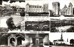 MODERN CARD To remember Of Pau