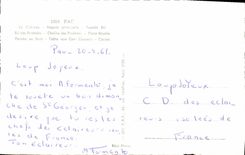 MODERN CARD To remember Of Pau