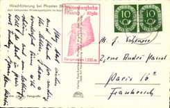 VINTAGE POSTCARD Rennes In Der Bergan