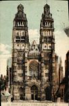 CPA Tours Cathedrale St Gatien 