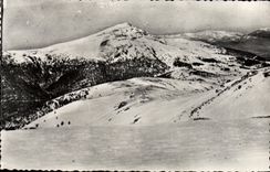 CPA Puerto De Navacerrada Bola Del Mundo Laguna de penalara