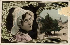 CPA Fantaisie Femme Sylvie