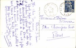 VINTAGE POSTCARD Seyne View On Sablettes