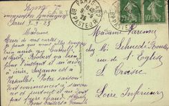 CPA Paris Exposition Des Arts Decoratifs Peristyle de la cour des metiers