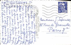CPA Thonon Les Bains La Place Le Mont d'hermone