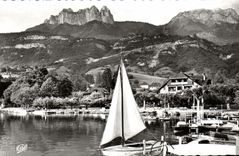 CPA Lac d'Annecy Port de talloires