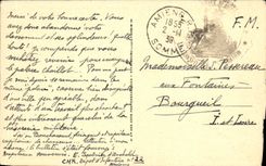 VINTAGE POSTCARD Amiens the Cathedral the northern Rose