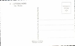 Dunas del norte litorales de la POSTAL de la VENDIMIA