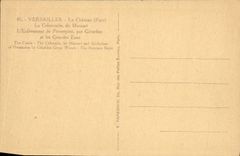 CPA Versailles Le Chateau La Colonnade de Mansart l'enlevement de Proserpine 