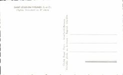 CPM Saint Leger En Yvelines L'Eglise Monument du 11eme