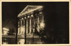 CPA Feeries Nocturnes De Paris La Madeleine