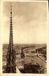 CPA Paris Ses Merveilles La fleche de Notre Dame