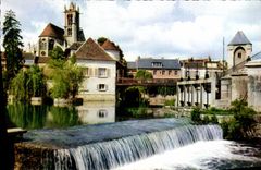 CPM Moret Sur Loing Barrage Sur Le Loing
