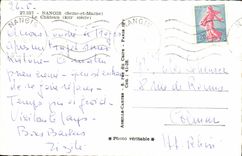 MODERN CARD Nangis the Castle