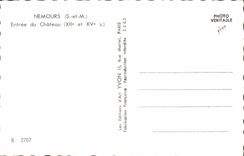 MODERN CARD Nemours Entered Of the Castle