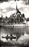 MODERN CARD Nemours Loing And the Church St Jean Baptiste Sinners Fishes