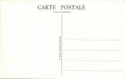 VINTAGE POSTCARD Larchant the Church Seen Of the South