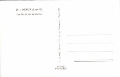 CPM Meaux Les Bords De La Marne