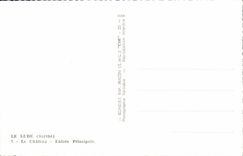 MODERN CARD Lude the Castle Main entrance