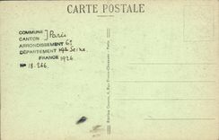 CPA Paris Hotel Des Monnaies Detail De La Facade