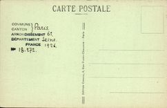 CPA Paris Hotel Des Monnaies Le Peristyle