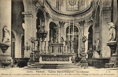 CPA Paris Eglise Saint Sulpice Le Choeur