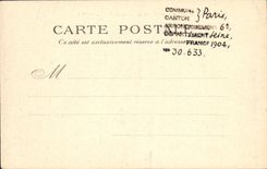 CPA Paris Le Barrage De la Monnaie